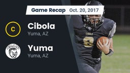 Recap: Cibola  vs. Yuma  2017