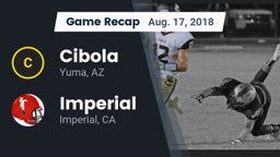 Recap: Cibola  vs. Imperial  2018