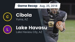 Recap: Cibola  vs. Lake Havasu  2018