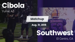 Matchup: Cibola vs. Southwest  2018