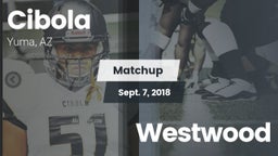 Matchup: Cibola vs. Westwood 2018