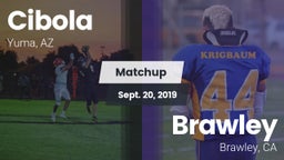 Matchup: Cibola vs. Brawley  2019