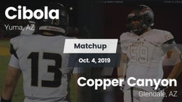 Matchup: Cibola vs. Copper Canyon  2019