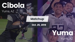 Matchup: Cibola vs. Yuma  2019