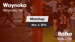 Matchup: Waynoka vs. Balko  2016