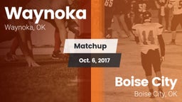 Matchup: Waynoka vs. Boise City  2017