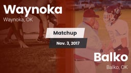 Matchup: Waynoka vs. Balko  2017
