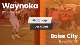 Matchup: Waynoka vs. Boise City  2018