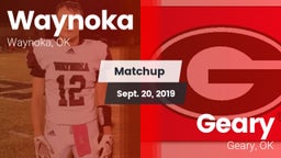 Matchup: Waynoka vs. Geary  2019