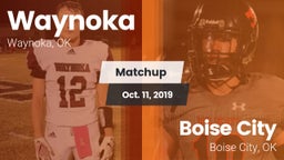 Matchup: Waynoka vs. Boise City  2019