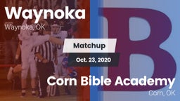 Matchup: Waynoka vs. Corn Bible Academy  2020