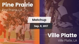Matchup: Pine Prairie vs. Ville Platte  2017