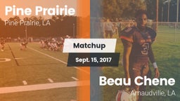 Matchup: Pine Prairie vs. Beau Chene  2017
