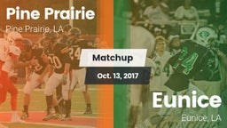 Matchup: Pine Prairie vs. Eunice  2017