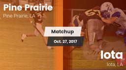 Matchup: Pine Prairie vs. Iota  2017