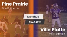 Matchup: Pine Prairie vs. Ville Platte  2019