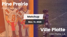 Matchup: Pine Prairie vs. Ville Platte  2020