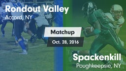 Matchup: Rondout Valley vs. Spackenkill  2016