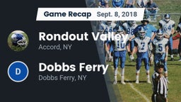 Recap: Rondout Valley  vs. Dobbs Ferry  2018