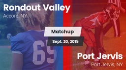 Matchup: Rondout Valley vs. Port Jervis  2019