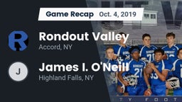 Recap: Rondout Valley  vs. James I. O'Neill  2019