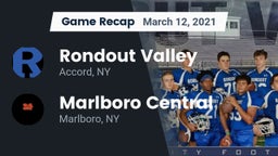 Recap: Rondout Valley  vs. Marlboro Central  2021