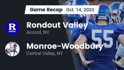 Recap: Rondout Valley  vs. Monroe-Woodbury  2023