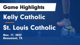 Kelly Catholic  vs St. Louis Catholic  Game Highlights - Nov. 17, 2022