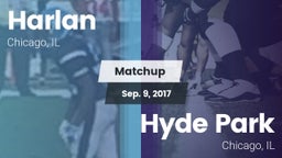 Matchup: Harlan vs. Hyde Park  2017