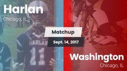 Matchup: Harlan vs. Washington  2017