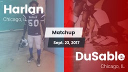 Matchup: Harlan vs. DuSable  2017