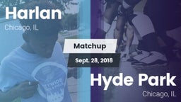 Matchup: Harlan vs. Hyde Park  2018