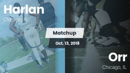 Matchup: Harlan vs. Orr  2018