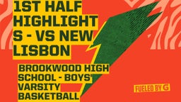 Brookwood basketball highlights 1st Half Highlights - vs New Lisbon