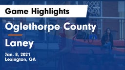 Oglethorpe County  vs Laney  Game Highlights - Jan. 8, 2021