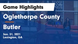 Oglethorpe County  vs Butler  Game Highlights - Jan. 31, 2021