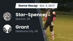 Recap: Star-Spencer  vs. Grant  2017