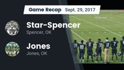Recap: Star-Spencer  vs. Jones  2017