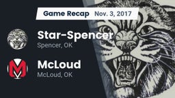 Recap: Star-Spencer  vs. McLoud  2017