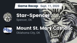 Recap: Star-Spencer  vs. Mount St. Mary Catholic  2020