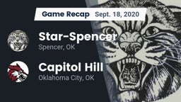 Recap: Star-Spencer  vs. Capitol Hill  2020