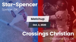 Matchup: Star-Spencer vs. Crossings Christian  2020