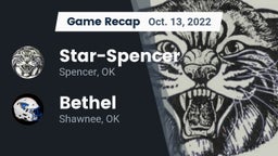 Recap: Star-Spencer  vs. Bethel  2022