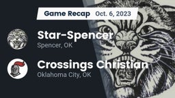 Recap: Star-Spencer  vs. Crossings Christian  2023