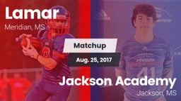 Matchup: Lamar vs. Jackson Academy  2017