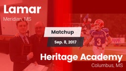 Matchup: Lamar vs. Heritage Academy  2017