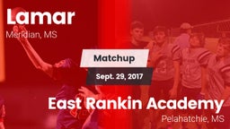 Matchup: Lamar vs. East Rankin Academy  2017