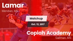 Matchup: Lamar vs. Copiah Academy  2017