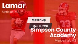 Matchup: Lamar vs. Simpson County Academy 2018