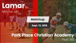 Matchup: Lamar vs. Park Place Christian Academy  2019